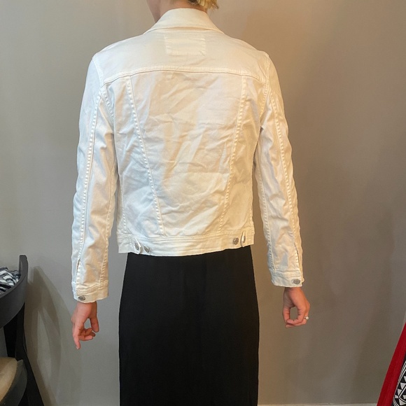 White Jean Jacket - Picture 2 of 2